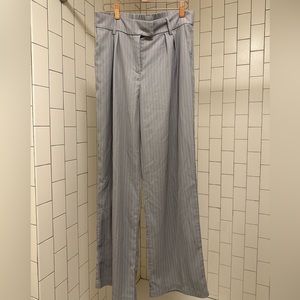 Gray trousers work pants